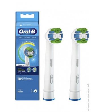 Сменные насадки для зубной щетки BRAUN OralB EB20RB (2шт)