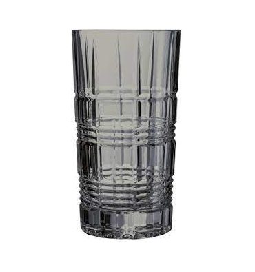 Набір склянок LUMINARC ДАЛЛАС СЯЮЧИЙ ГРАФІТ (P9317/1) 4x380 мл висок
