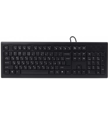 Клавиатура A4-Tech KR-85 Black PS/2