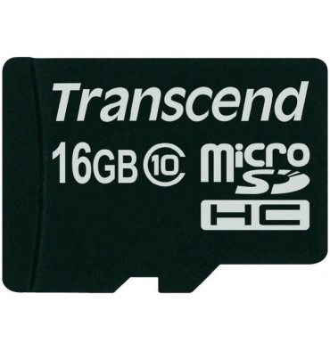 Карта памяти TRANSCEND microSDHC 16 GB Class 10 no adapter (TS16GUSDC10)