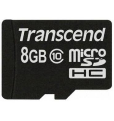 Карта памяти TRANSCEND microSDHC 8 GB Class 10 no adapter (TS8GUSDC10)