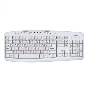 Клавіатура Sven Comfort 3050 White USB