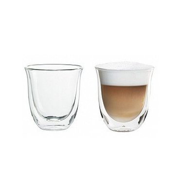 Набор стаканов DELONGHI CAPPUCCINO (2 шт) 190 ML