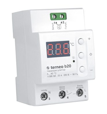 Терморегулятор для теплого пола terneo b