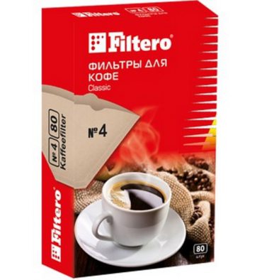 Фільтр для кавоварок FILTERO Classic №4