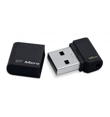 Флэш накопитель USB Kingston DataTraveler Micro 16GB black