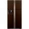 Холодильник HITACHI R-W720PUC1 GBW коричневе скло