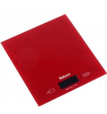 Весы кухонные SATURN ST-KS7810 red
