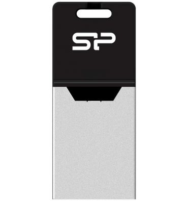 Флеш накопитель USB SILICON POWER Mobile X20 16Gb, OTG, Black (SP016GBUF2X20V1K)