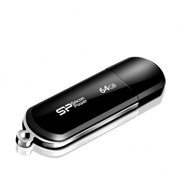 Флэш накопитель USB SILICON POWER LUX mini 322 64 GB Black