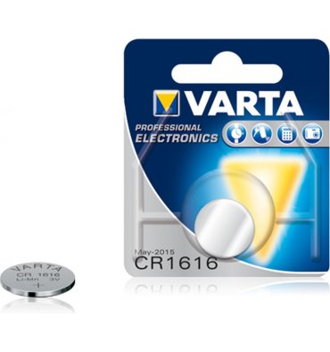 Батарейка VARTA CR 1616 BLI 1 LITHIUM (06616101401)