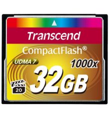 Карта памяти TRANSCEND Compact Flash 32 GB (1000X) (TS32GCF1000)