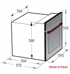 Духова шафа електрична Gunter&Hauer EOM 970 W